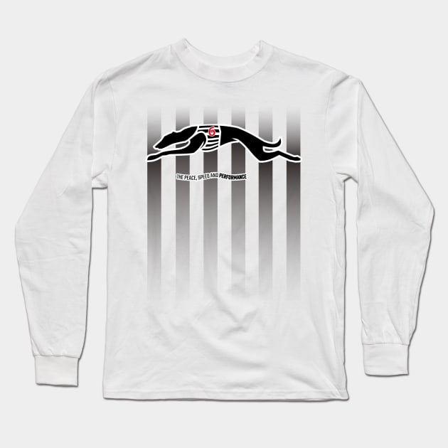 DOG HANDLER T-SHIRT DOUBLE STRIPE #6 Long Sleeve T-Shirt by islandb